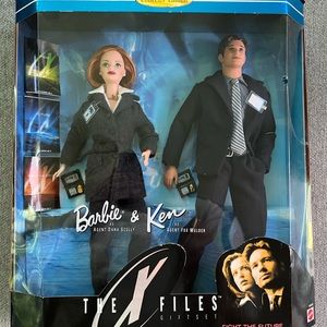 X Files Barbie dolls